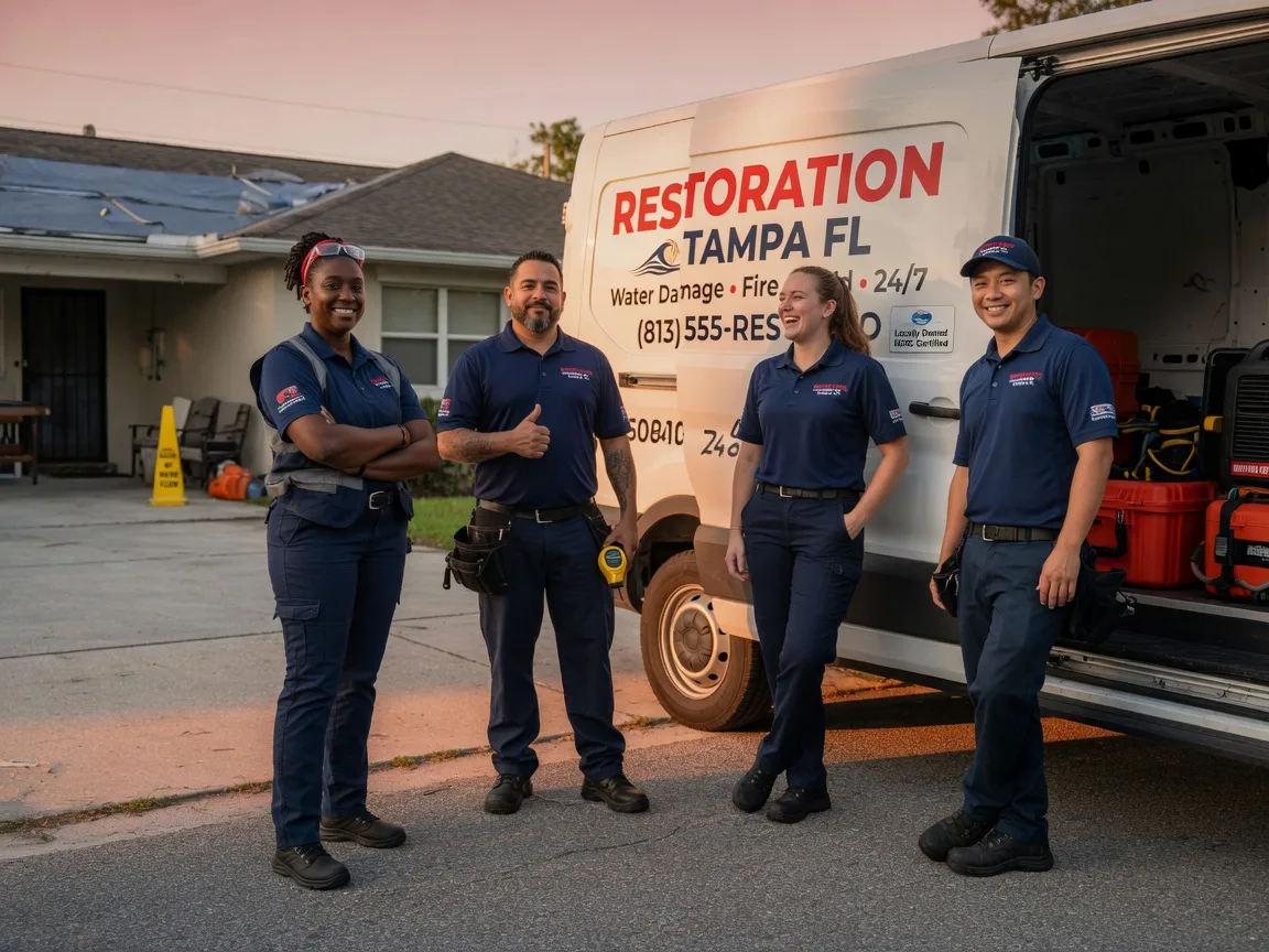Water Damage Restoration company in South Pekin, IL